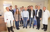 Medizinstudenten lernen Krankenhäuser kennen