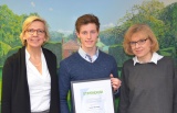 Leon Steuber erhält Stipendium